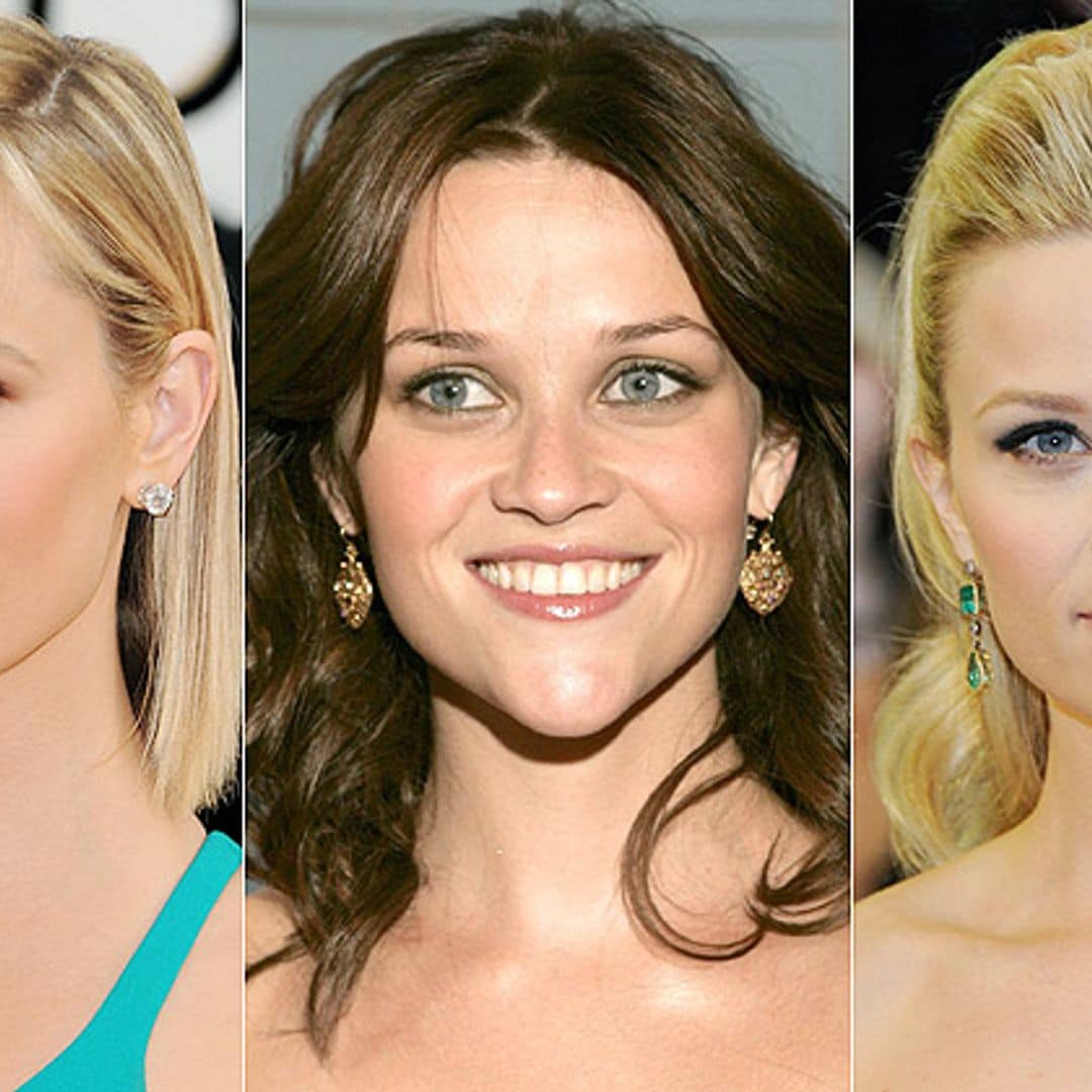 Reese Witherspoon, la rubia de Hollywood, en 40 'beauty looks'