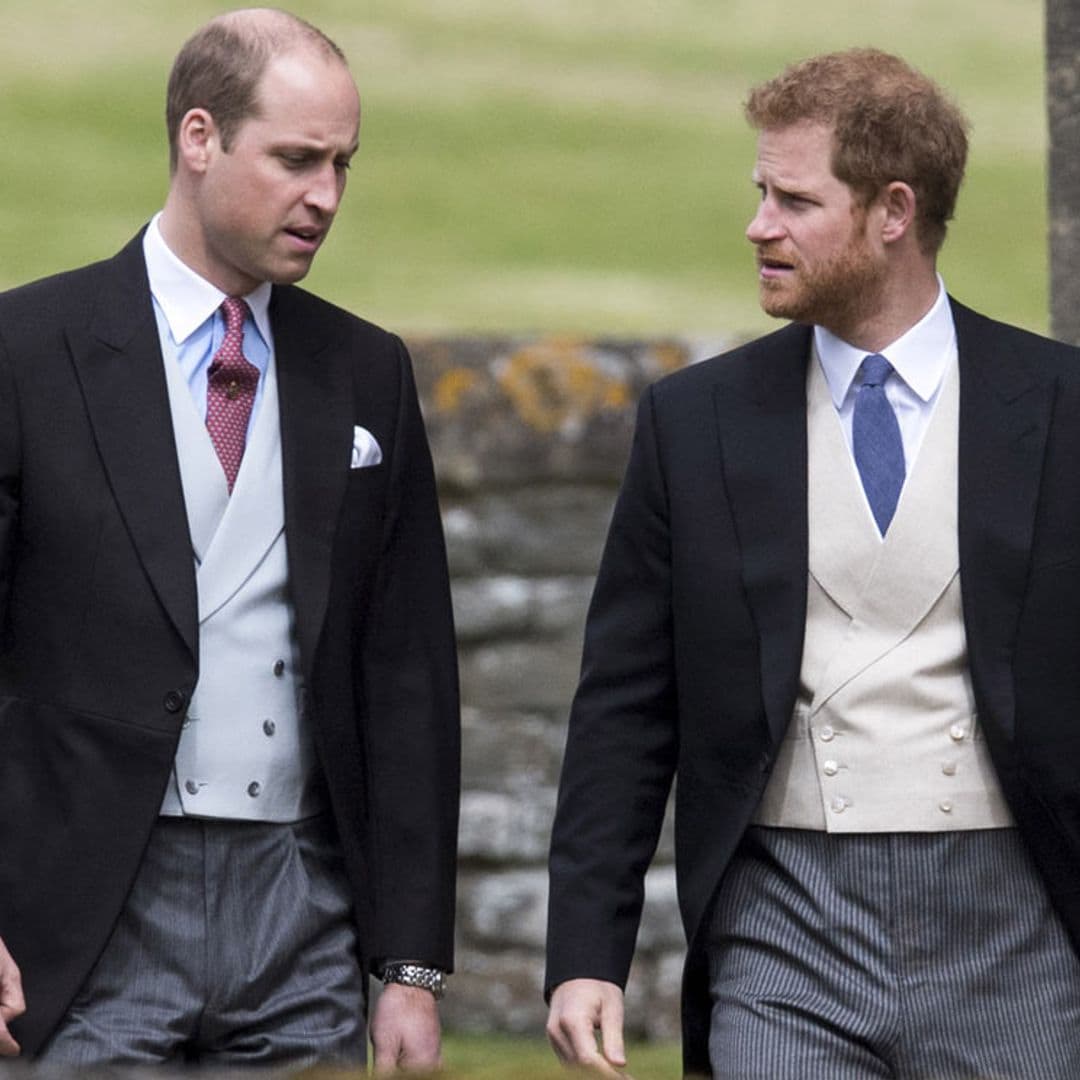 Comienza el deshielo de la tensa relación entre los príncipes Guillermo y Harry