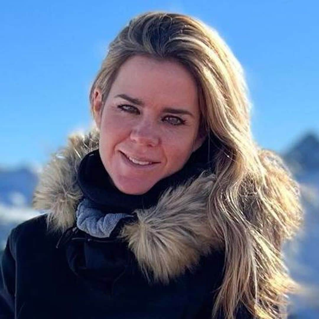 Amelia Bono y Manuel Martos: dos ex muy bien avenidos en la nieve de Baqueira