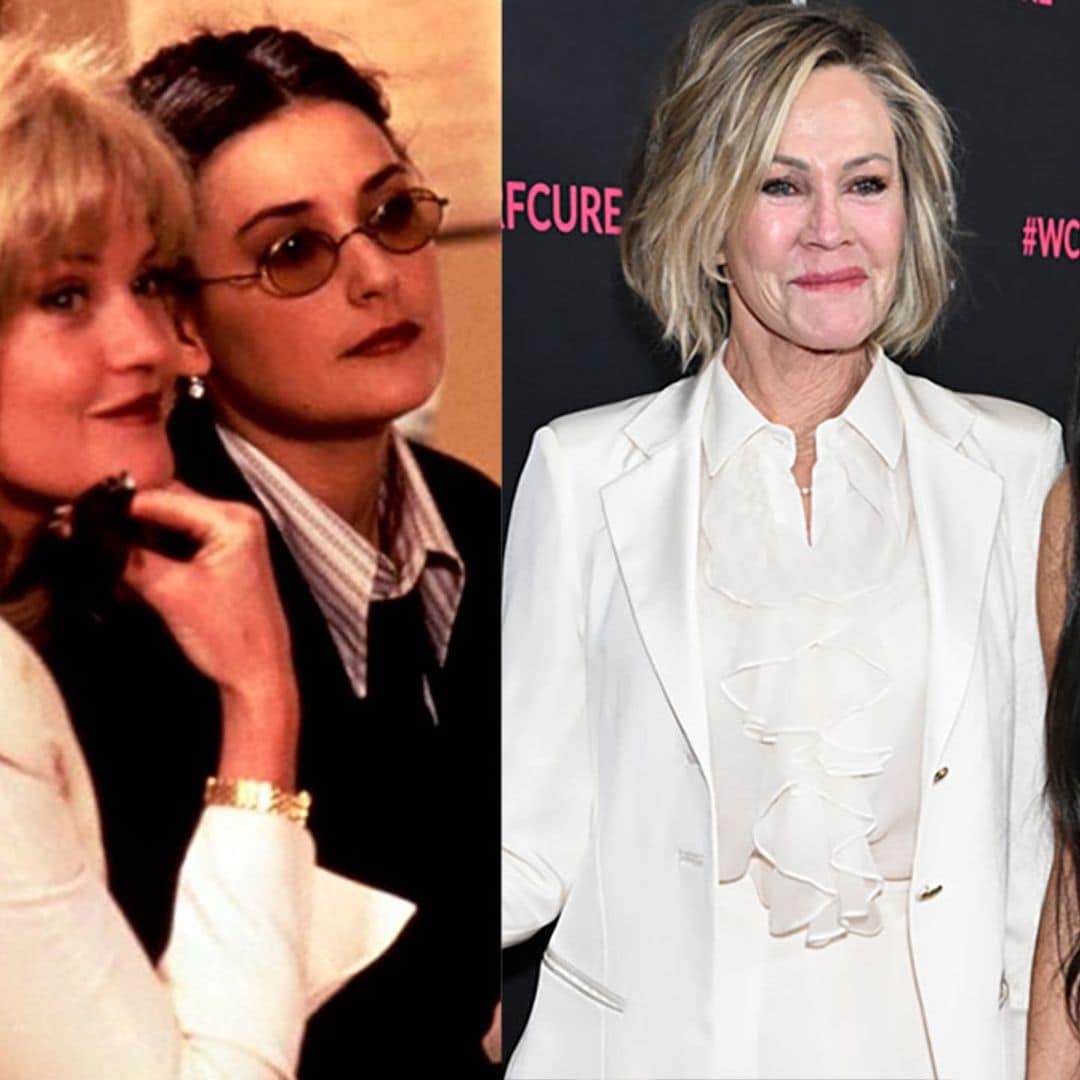 Demi Moore y Melanie Griffith se reúnen treinta años después de la película que rodaron juntas