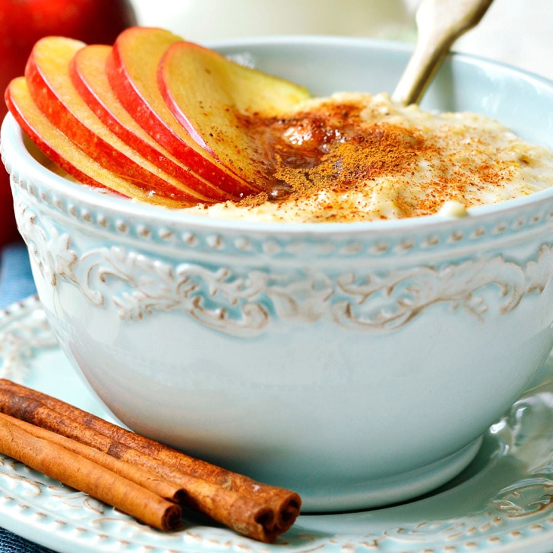 'Porridge' de manzana y canela