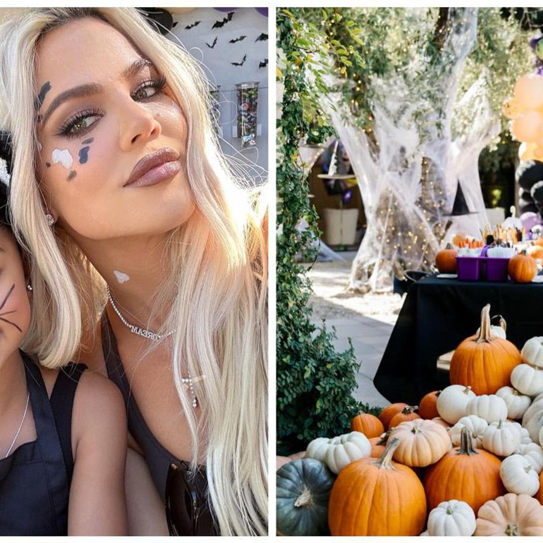 La temporada de Halloween ya inició para las Kardashian y Khloé muestra un vistazo