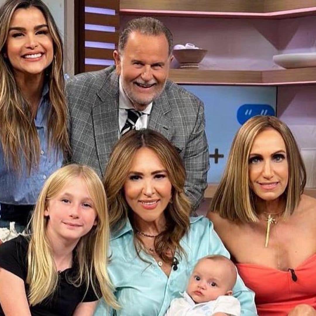 Lili Estefan, la más emocionada con la visita del bebé de Tanya Charry a su programa