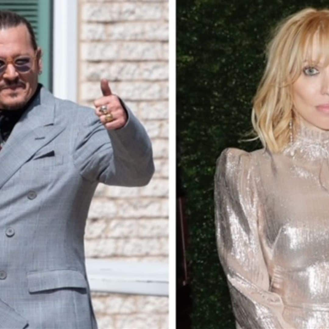 Courtney Love apoya públicamente a Johnny Depp y cuenta cómo el actor le salvó la vida