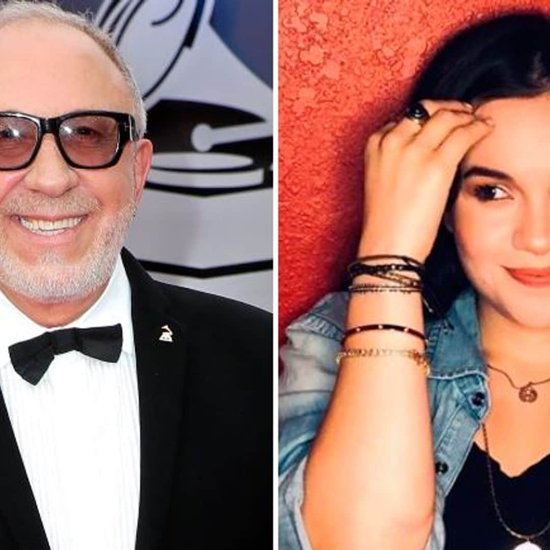 Emilio Estefan desmiente que fuera a lanzar a Sarita, la hija de José José, como cantante