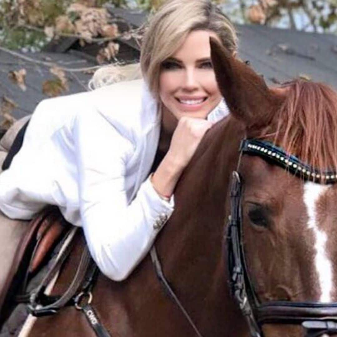 Desiree Ortíz comparte con ¡HOLA! TV su gran pasión por los caballos