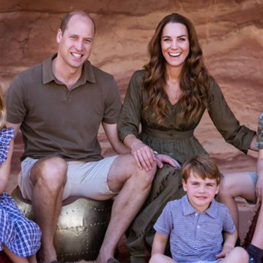 El príncipe William y Kate lanzan su postal navideña, ¡tienes que ver cómo han crecido sus hijos!