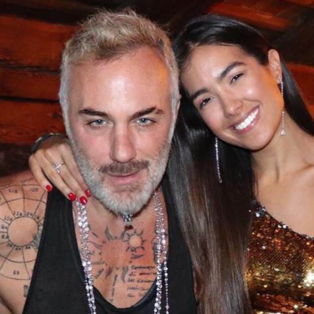 El millonario Gianluca Vacchi y su novia Sharon Fonseca anuncian que serán padres