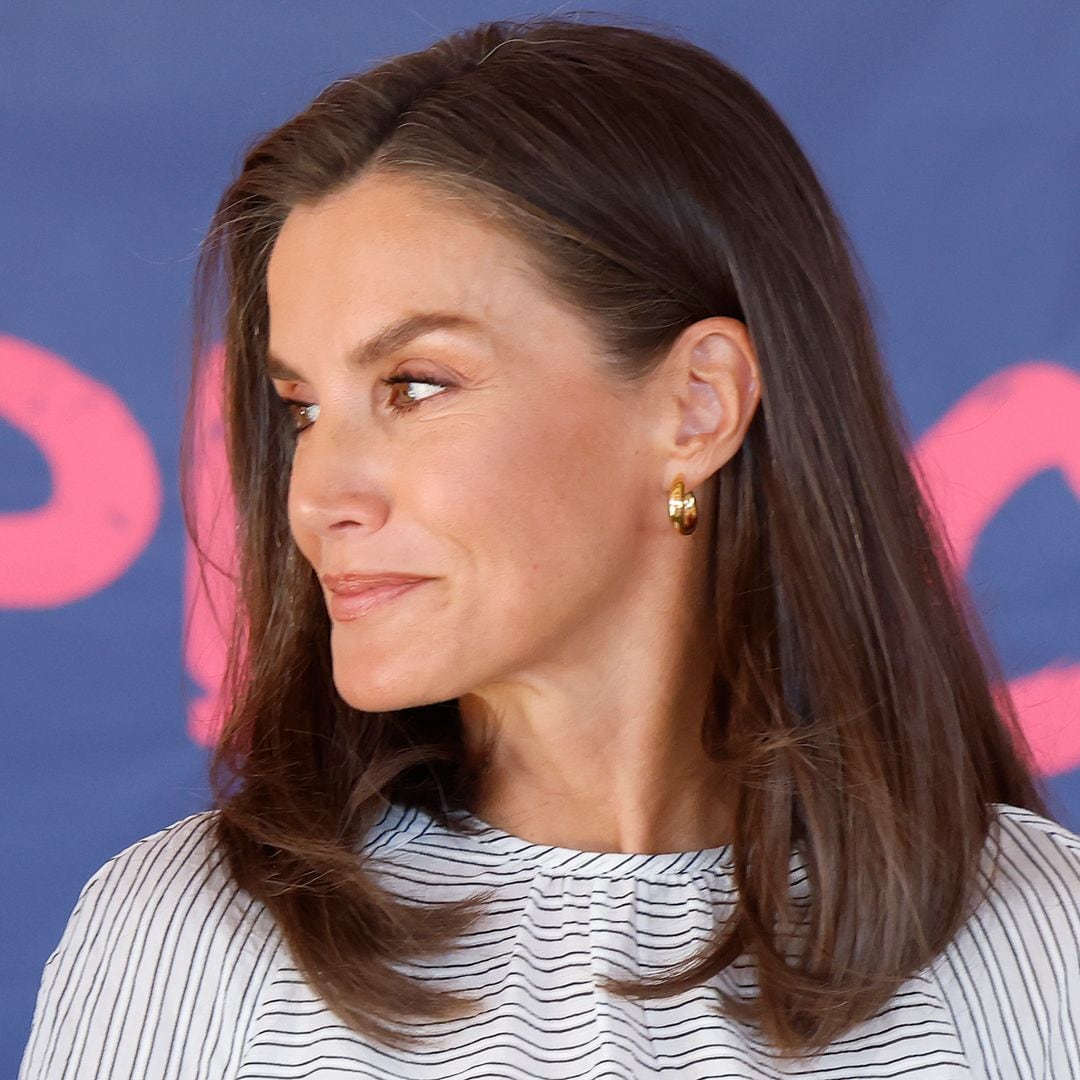 La reina Letizia en el acto de apertura del curso escolar en Azuqueca de Henares (Guadalajara), el 11 de septiembre de 2024