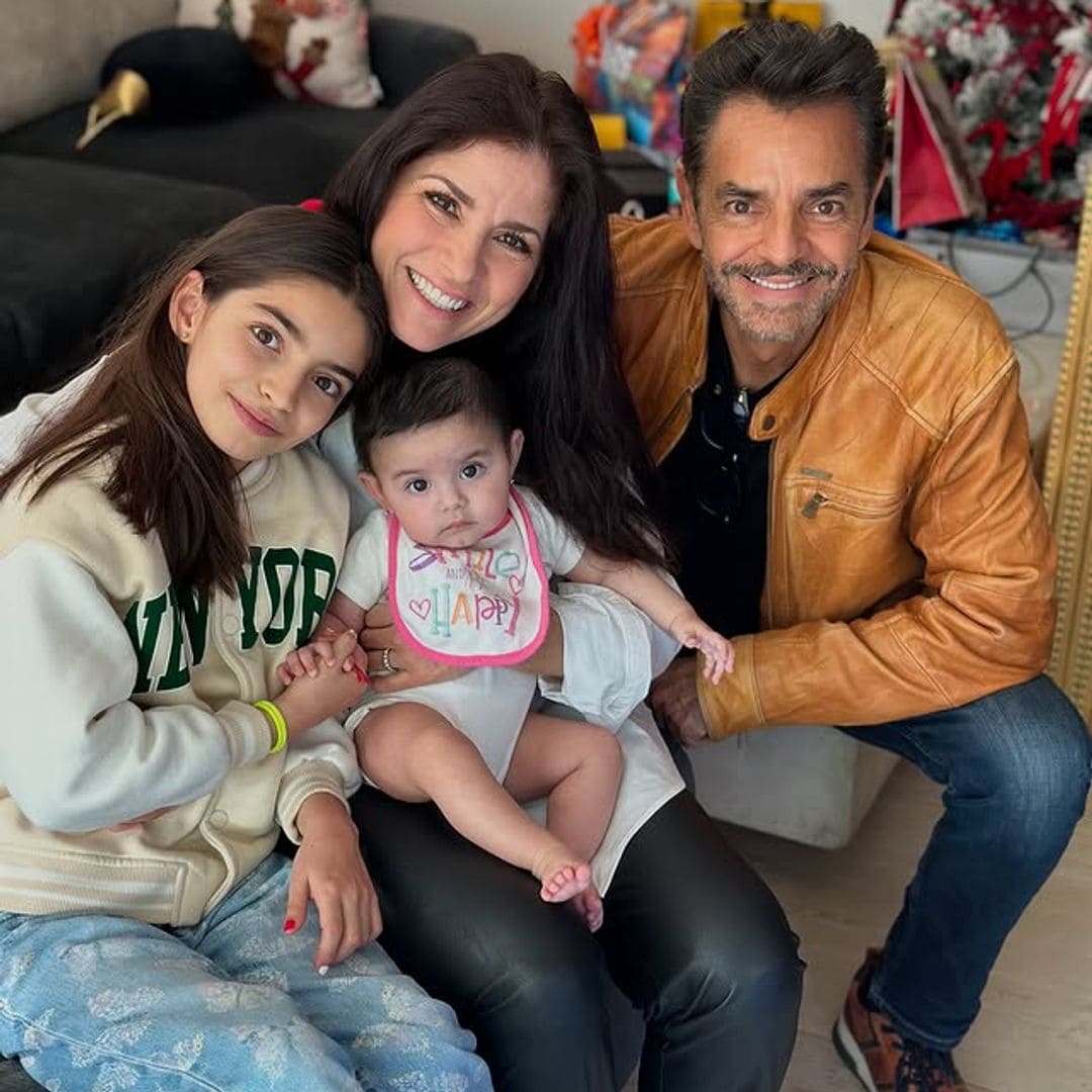 Así fue la visita de Alessandra Rosaldo, Eugenio Derbez y Aitana a Tessa, la hija de José Eduardo