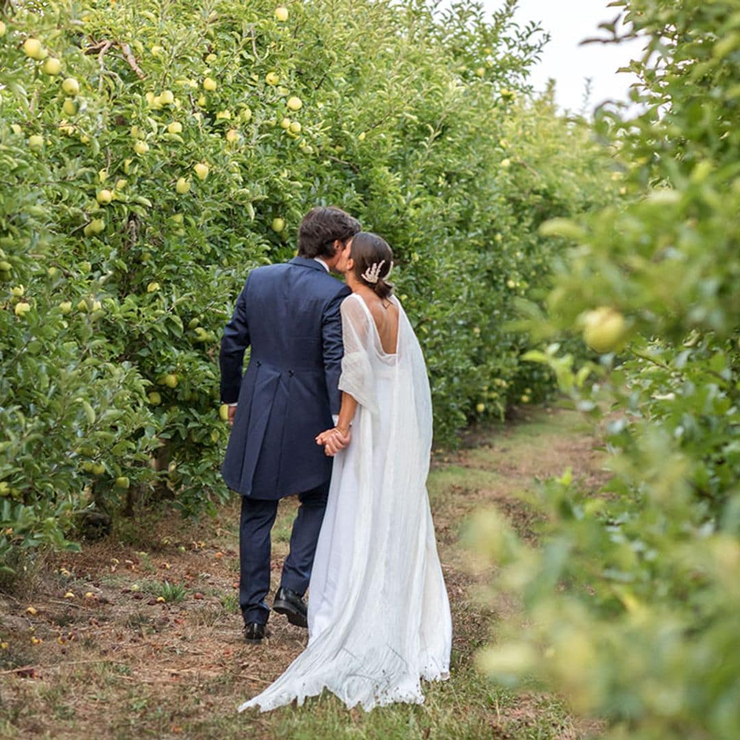 Carolina, la novia que encontró su vestido perfecto solo un mes antes de la boda