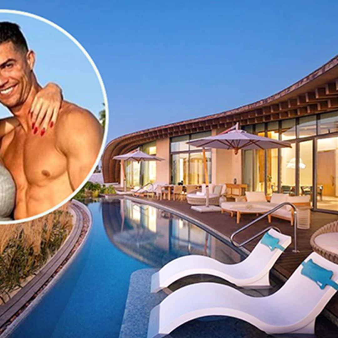 El impresionante resort situado en una isla privada donde Georgina y Cristiano están disfrutando con sus hijos