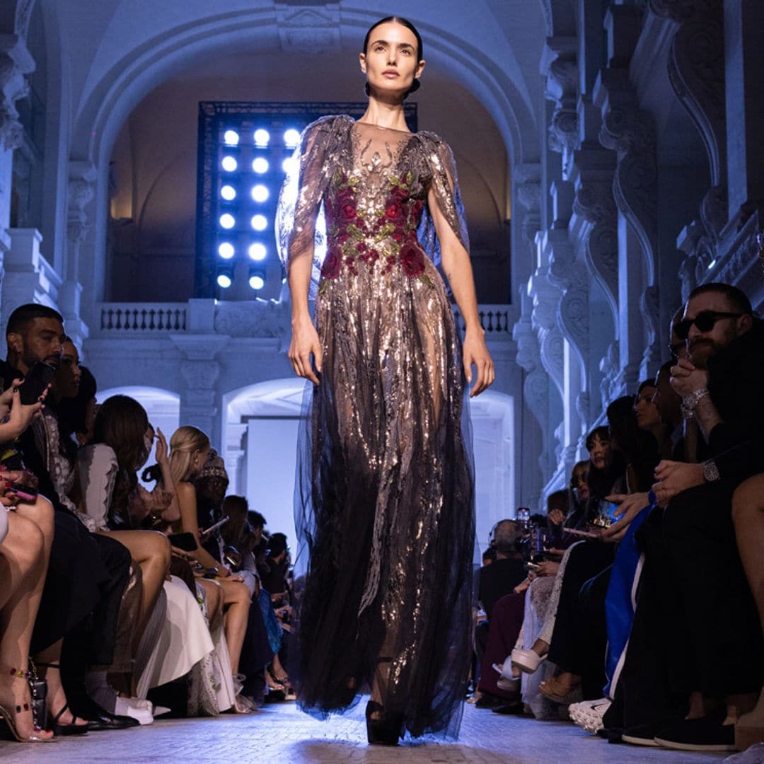 Blanca Padilla revalida su título de musa de la Alta Costura con Elie Saab