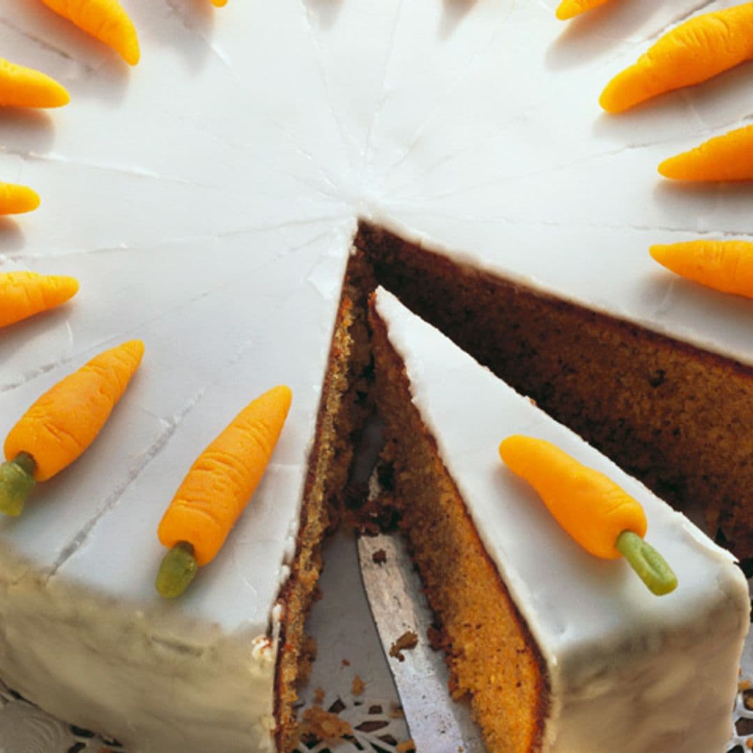 Tarta de zanahoria y almendras