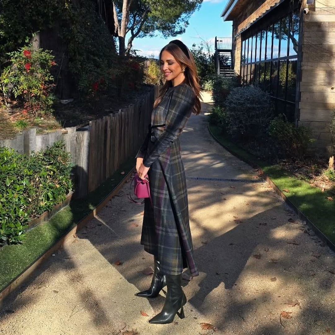 Paula Echevarría en la boda de sus cuñados