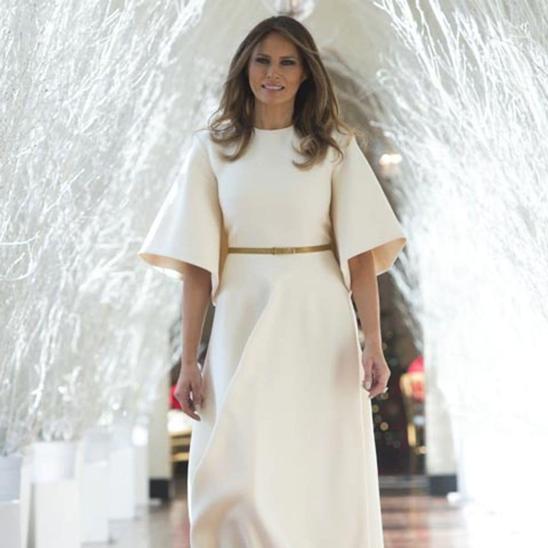 ¿Es este el vestido favorito de Melania Trump en 2017?