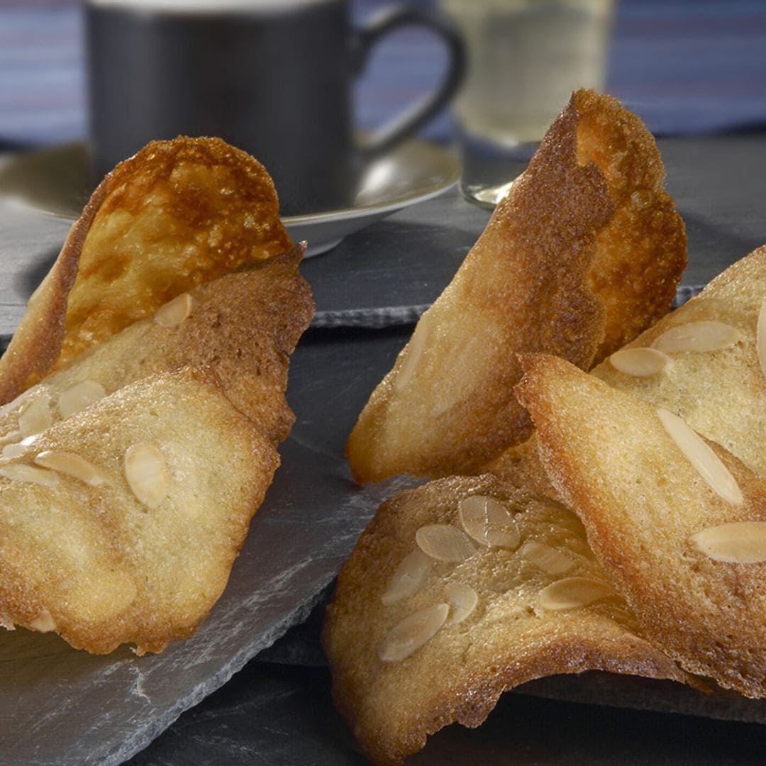 Tejas caseras de almendra paso a paso