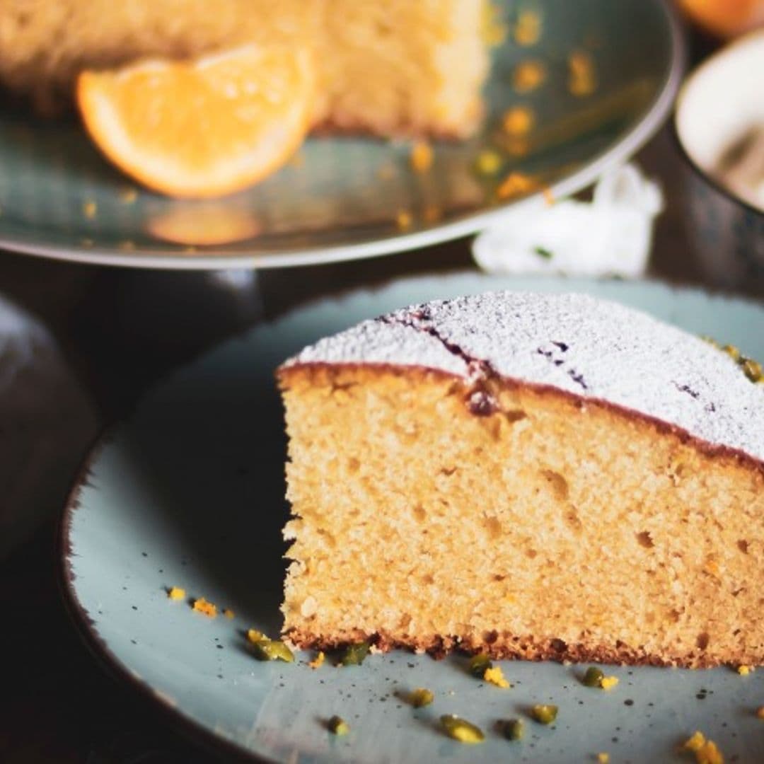 ¿Un bizcocho con sabor a otoño? Sí, este con mermelada de naranja