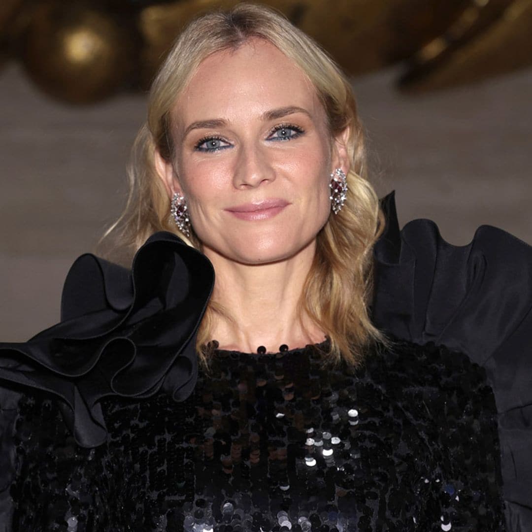 Diane Kruger nos avanza el maquillaje de tendencia para estas navidades