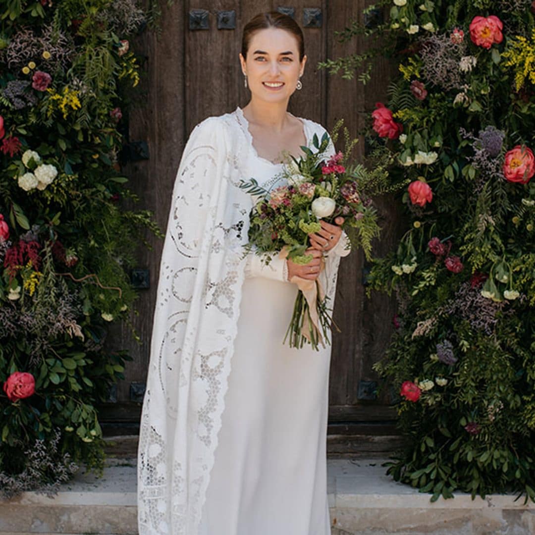 Dos vestidos muy especiales para la boda de Beatriz en la Ribera del Duero