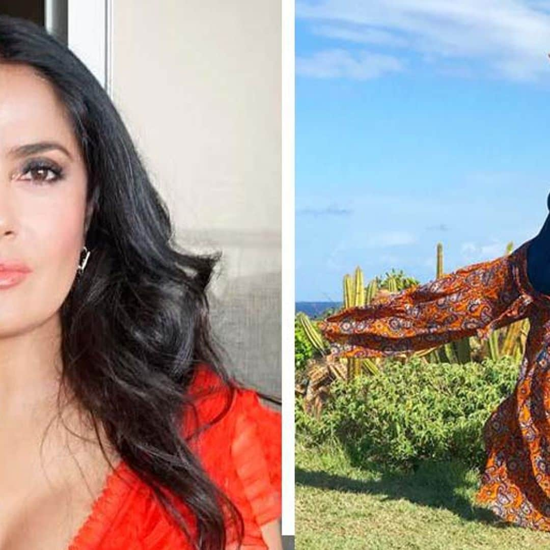 ¡Espectacular a sus 53! Salma Hayek demuestra que con los años luce cada vez mejor