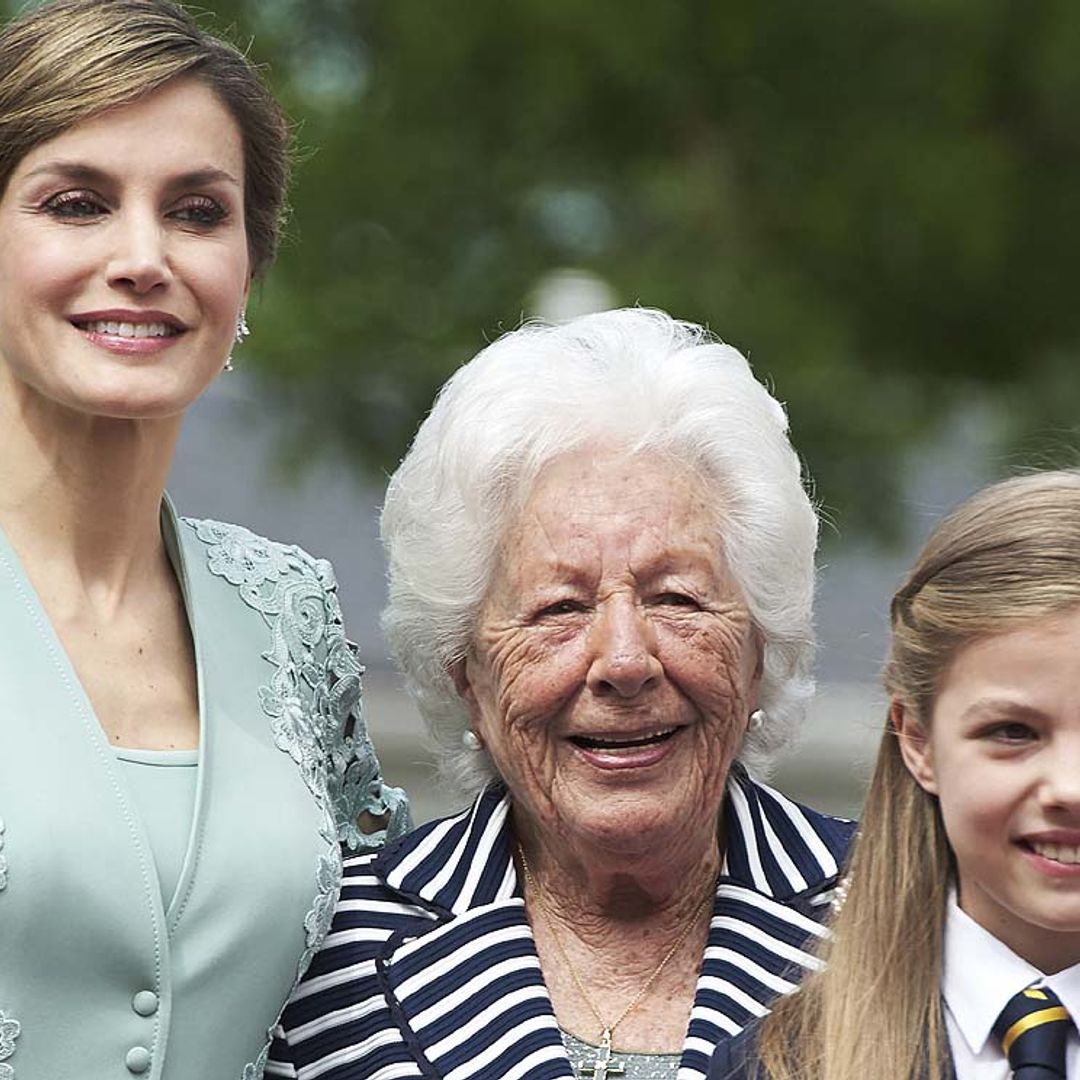 Fallece a los 93 años Menchu Álvarez del Valle, la abuela de la reina Letizia