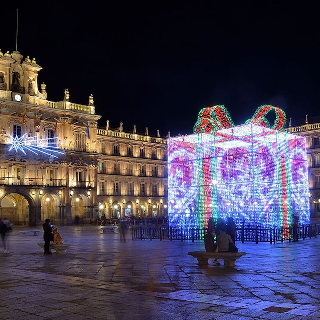 salamanca plaza mayor luces navidad 2020