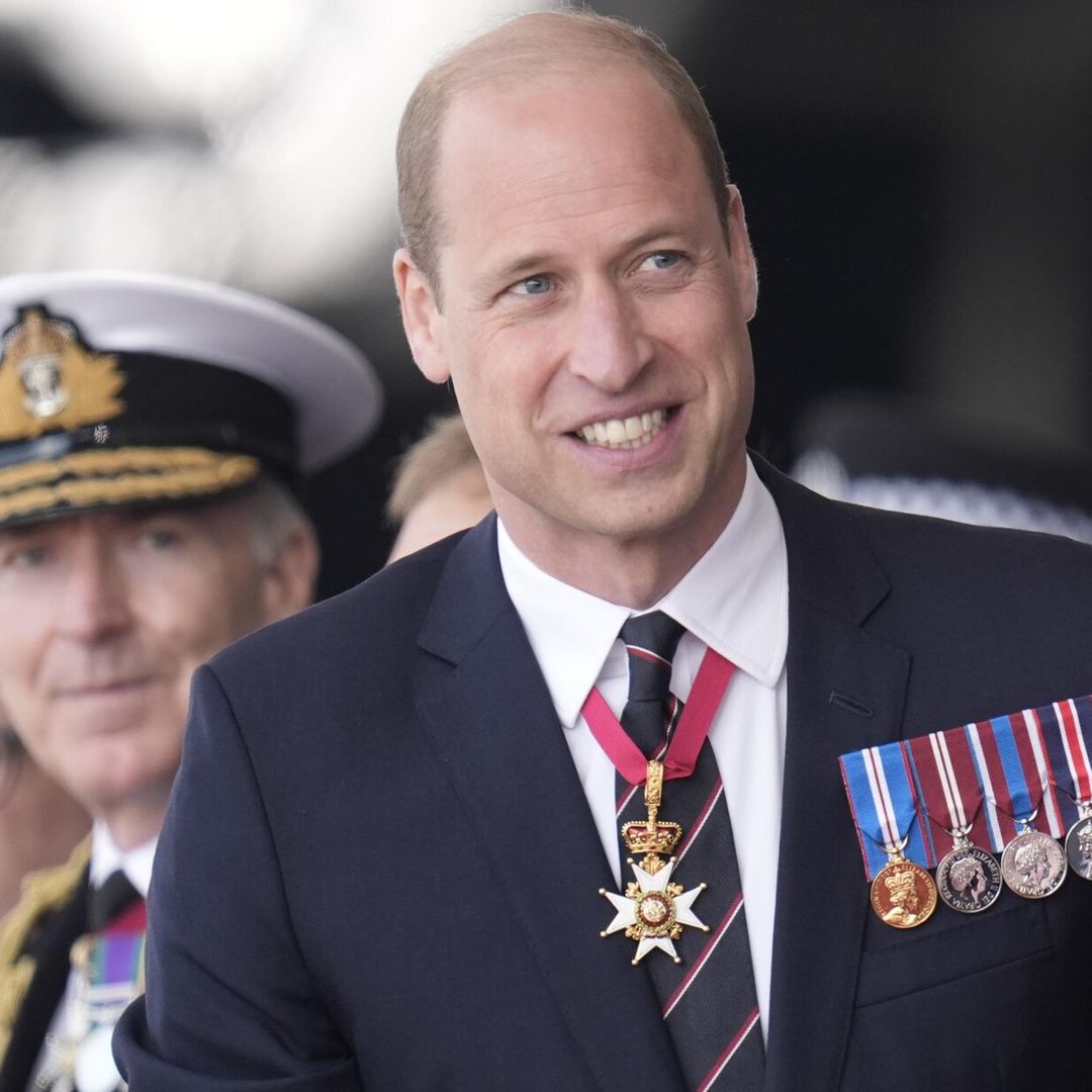 En su última aparición pública, el príncipe William habla de la mejoría de la princesa Kate