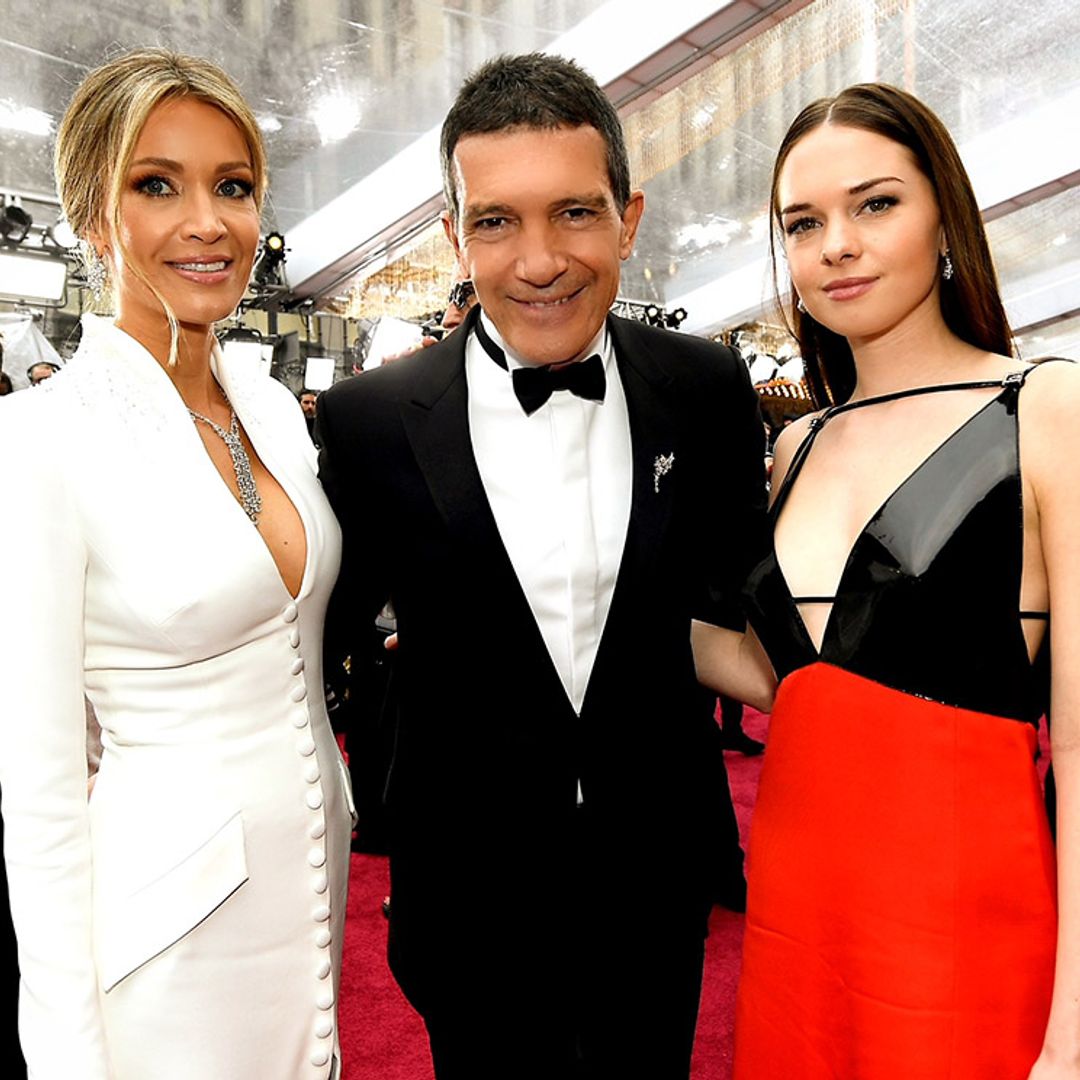 De su primera mujer, Ana Leza, a su hija Stella: las mujeres que han acompañado a Antonio Banderas en los Oscar