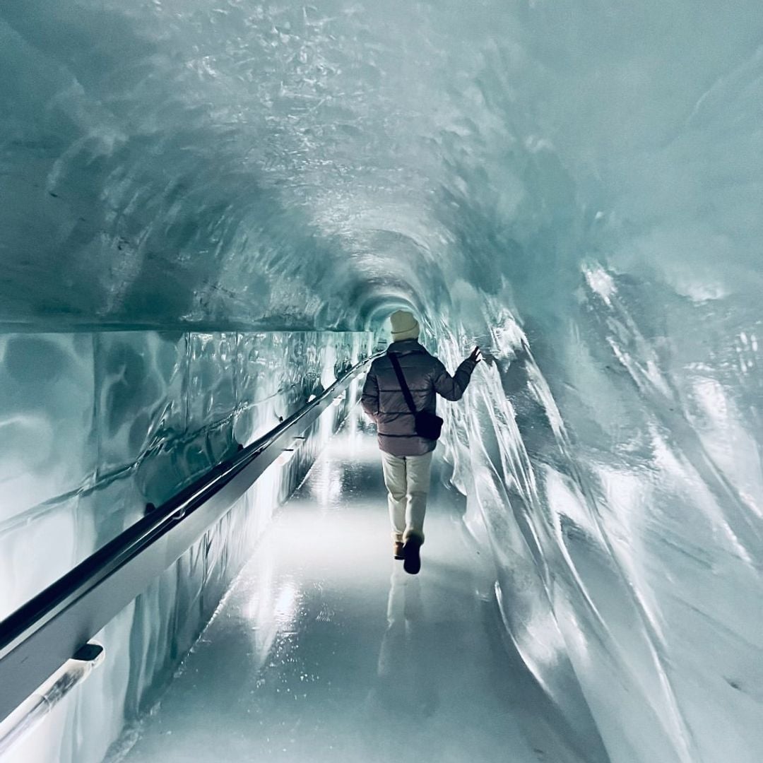 Galería de hielo en Junfrau Top of Europe