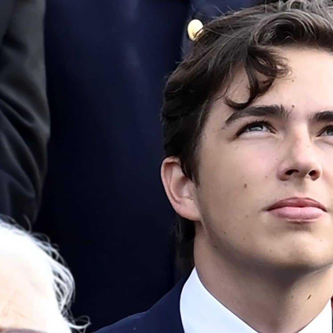 El príncipe Aymeric, el sobrino del rey Felipe de Bélgica de 18 años, tiene novia