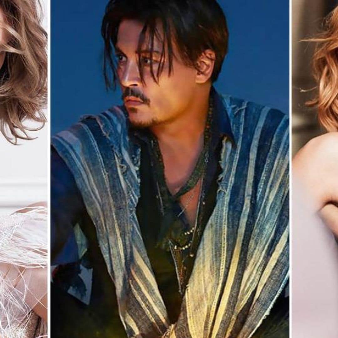 Johnny Depp y otras celebs que muestran su lado atractivo como modelos