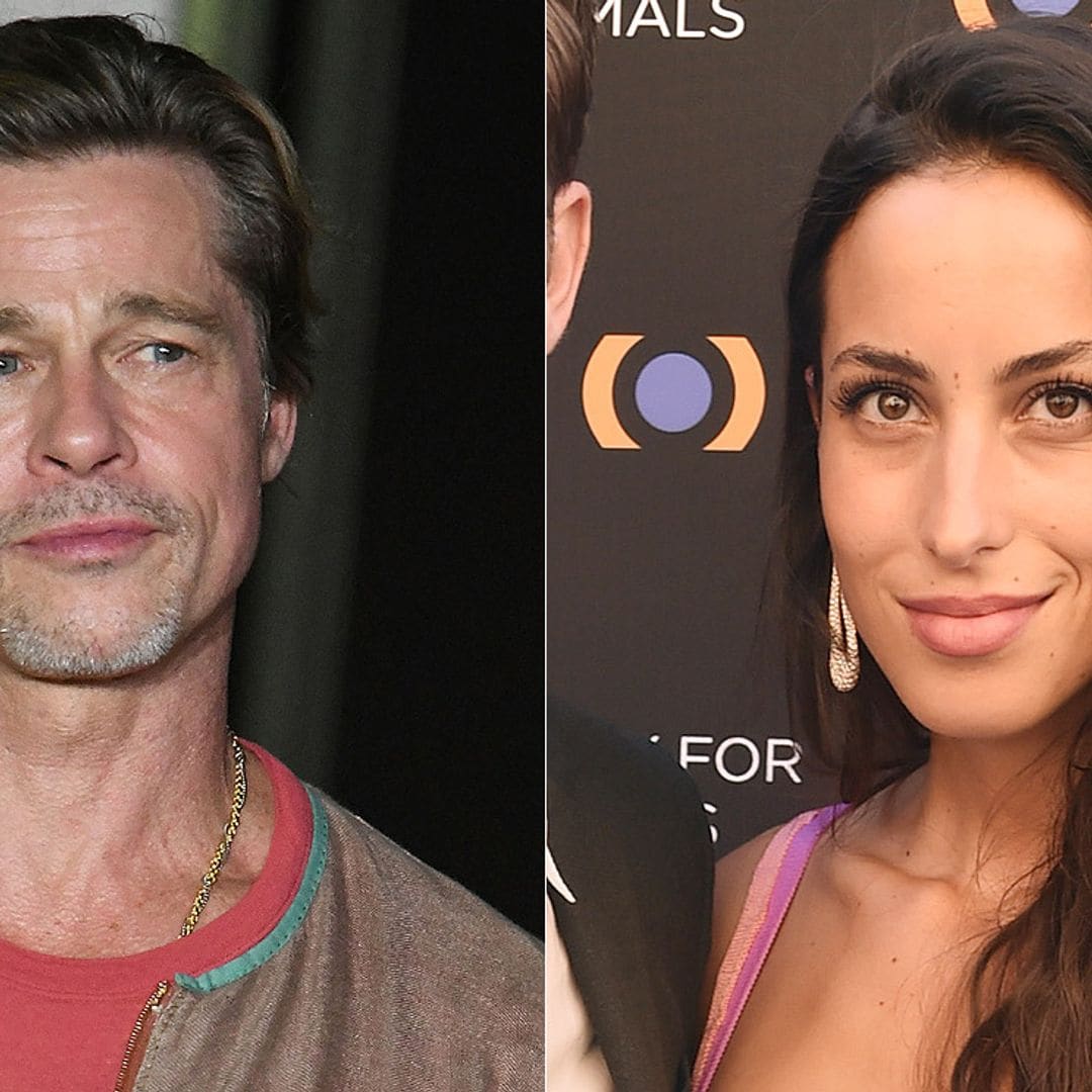 Inés de Ramón y Brad Pitt, una pareja que se consolida