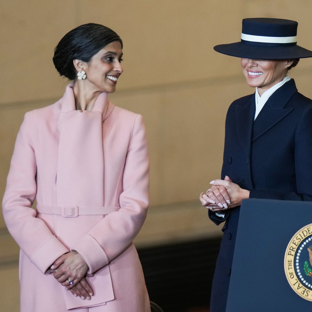 Usha Vance deslumbra con un abrigo rosa en la investidura de Trump: el significado detrás de su look