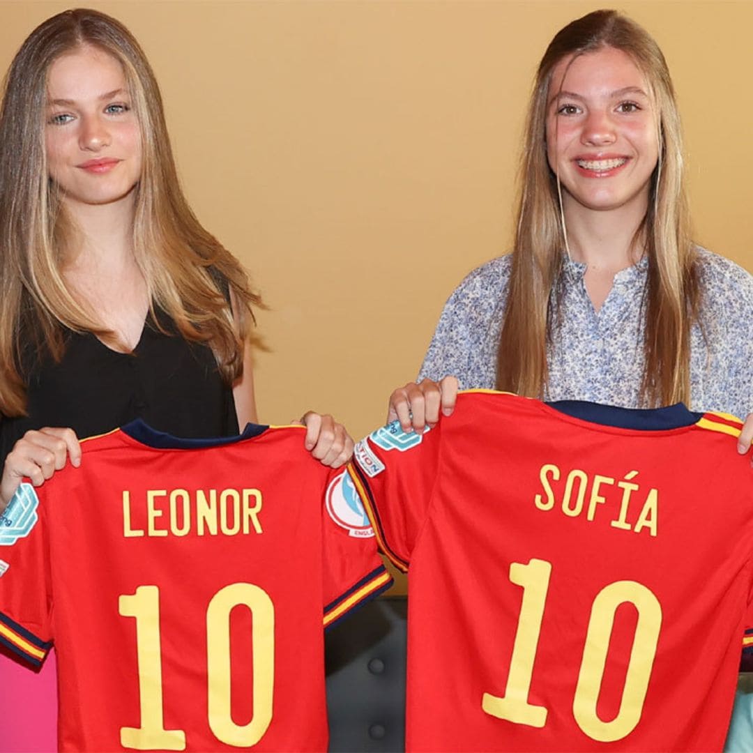 ¡Sorpresas y mucha emoción! Así vivieron Leonor y Sofía el triunfo de la Selección femenina de fútbol