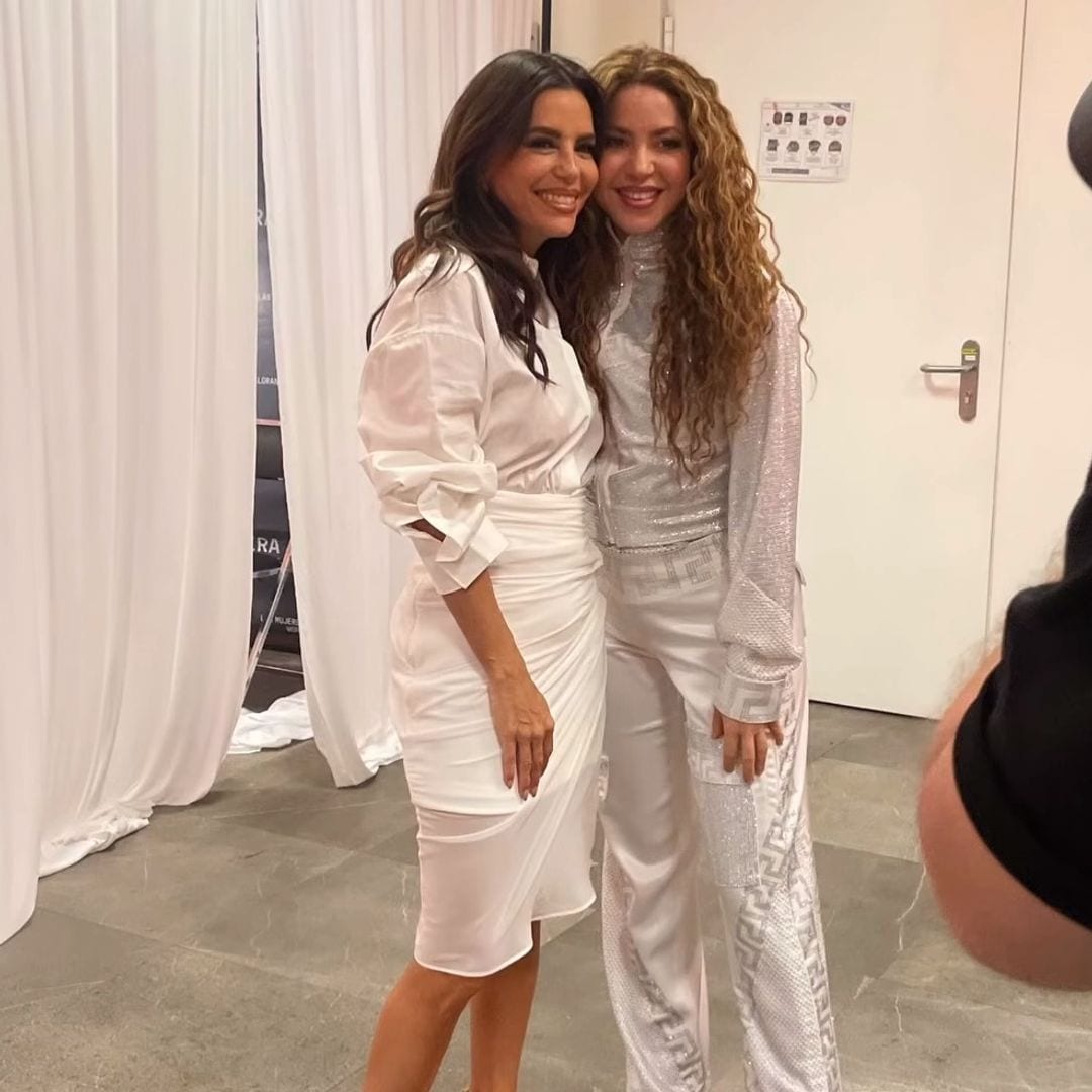 El emotivo reencuentro de Shakira y Eva Longoria con promesa incluida: 'La veré con mis hijos'