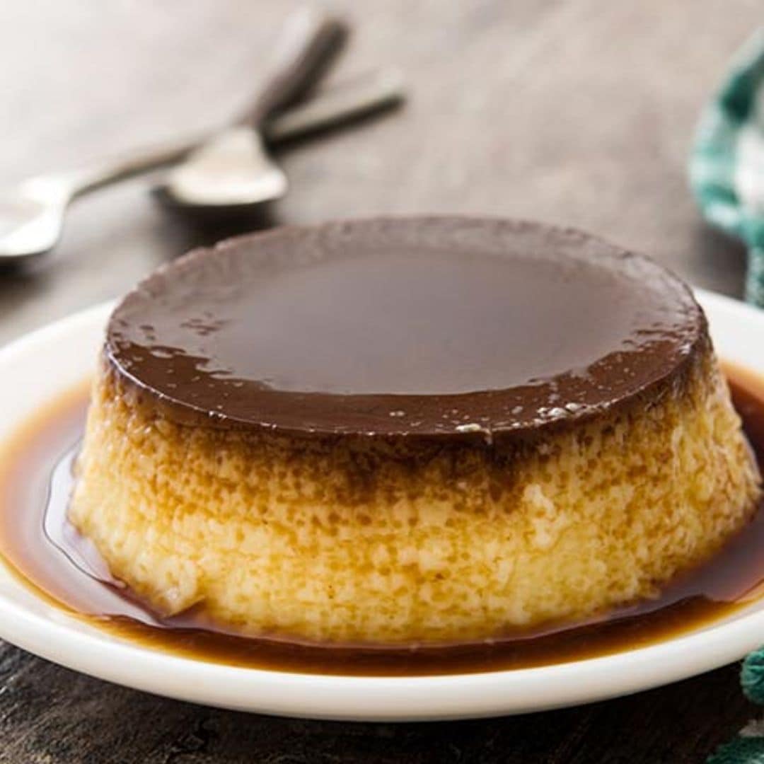 Y de postre... flan casero en cinco pasos