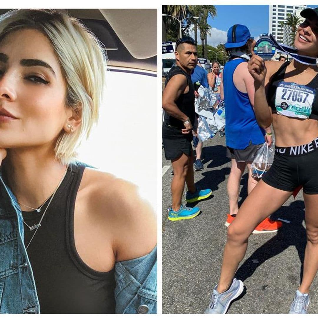 Así fue el primer maratón de Alejandra Espinoza