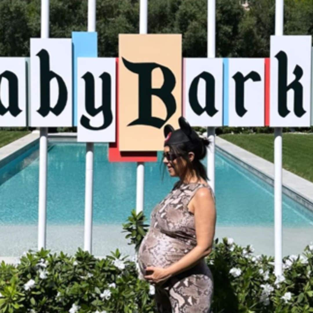 La increíble 'baby shower' de cuento de hadas que Kourtney Kardashian y Travis Barker han celebrado en su casa