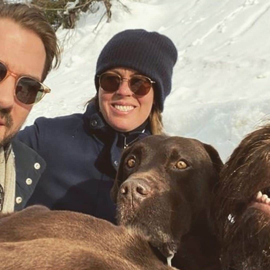 ¡Navidad en la nieve! Así viven Felipe de Grecia y Nina Flohr sus primeras fiestas como marido y mujer