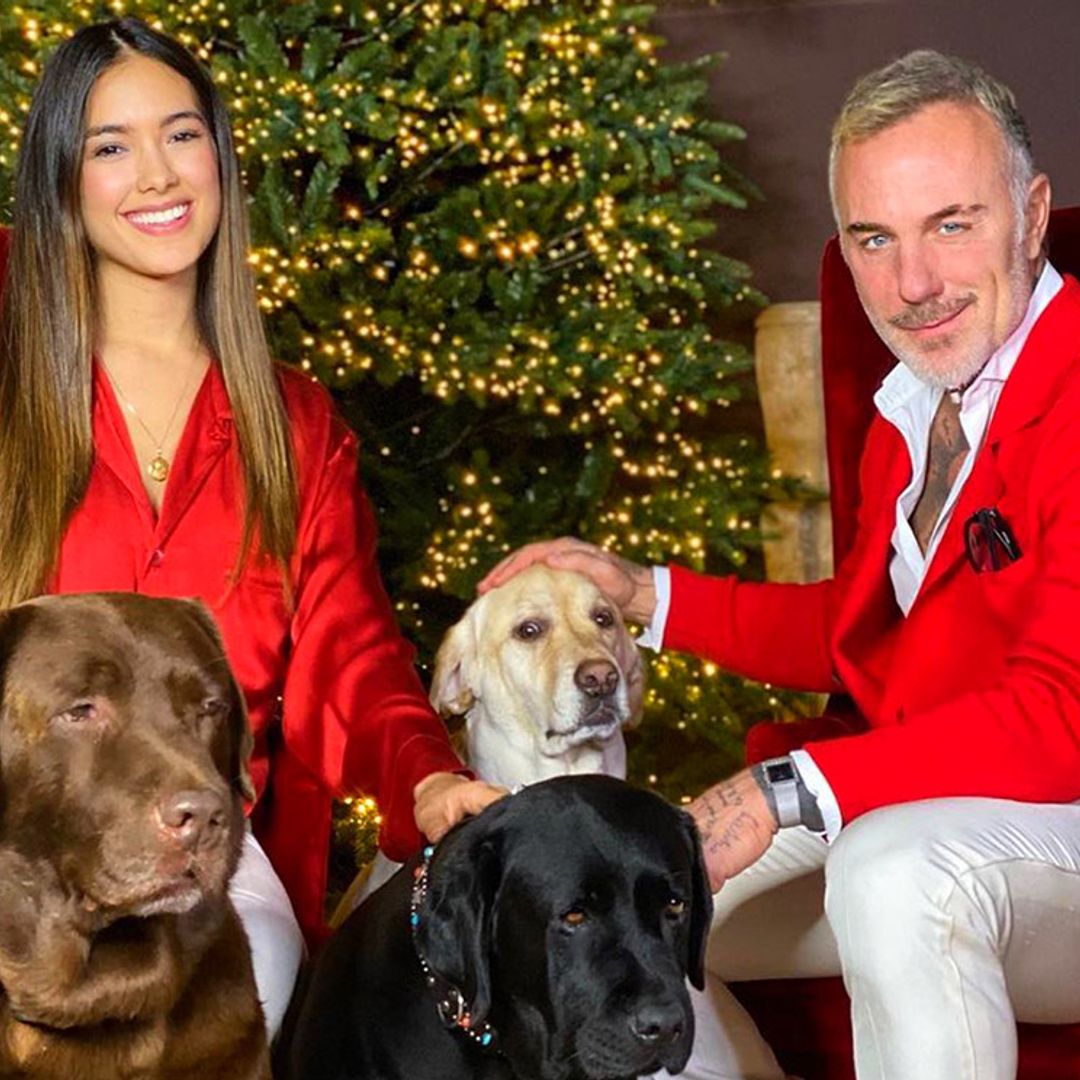 Gianluca Vacchi y Sharon Fonseca inauguran la Navidad con un superbaile