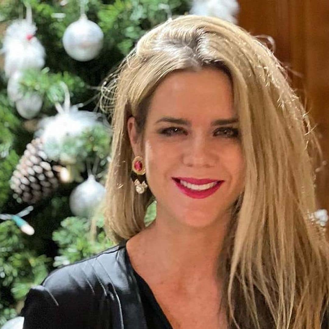 El lookazo de fiesta de Amelia Bono: un vestido que afina la figura y tacones con personalidad