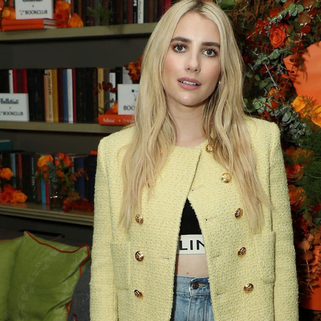 Emma Roberts versiona la combinación infalible de las 'royals' de Mónaco