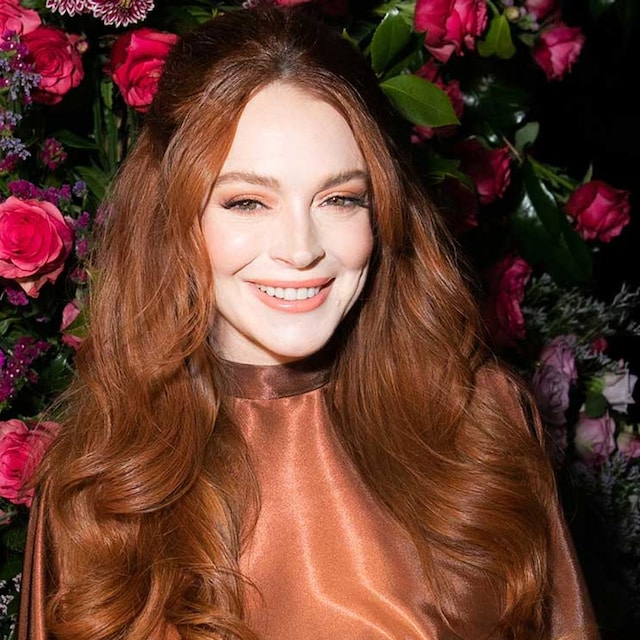 lindsay lohan pelo y maquillaje