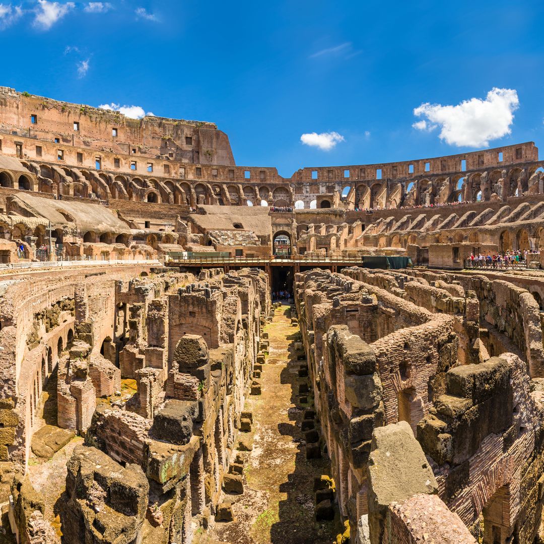 Interior del Coliseo de Roma