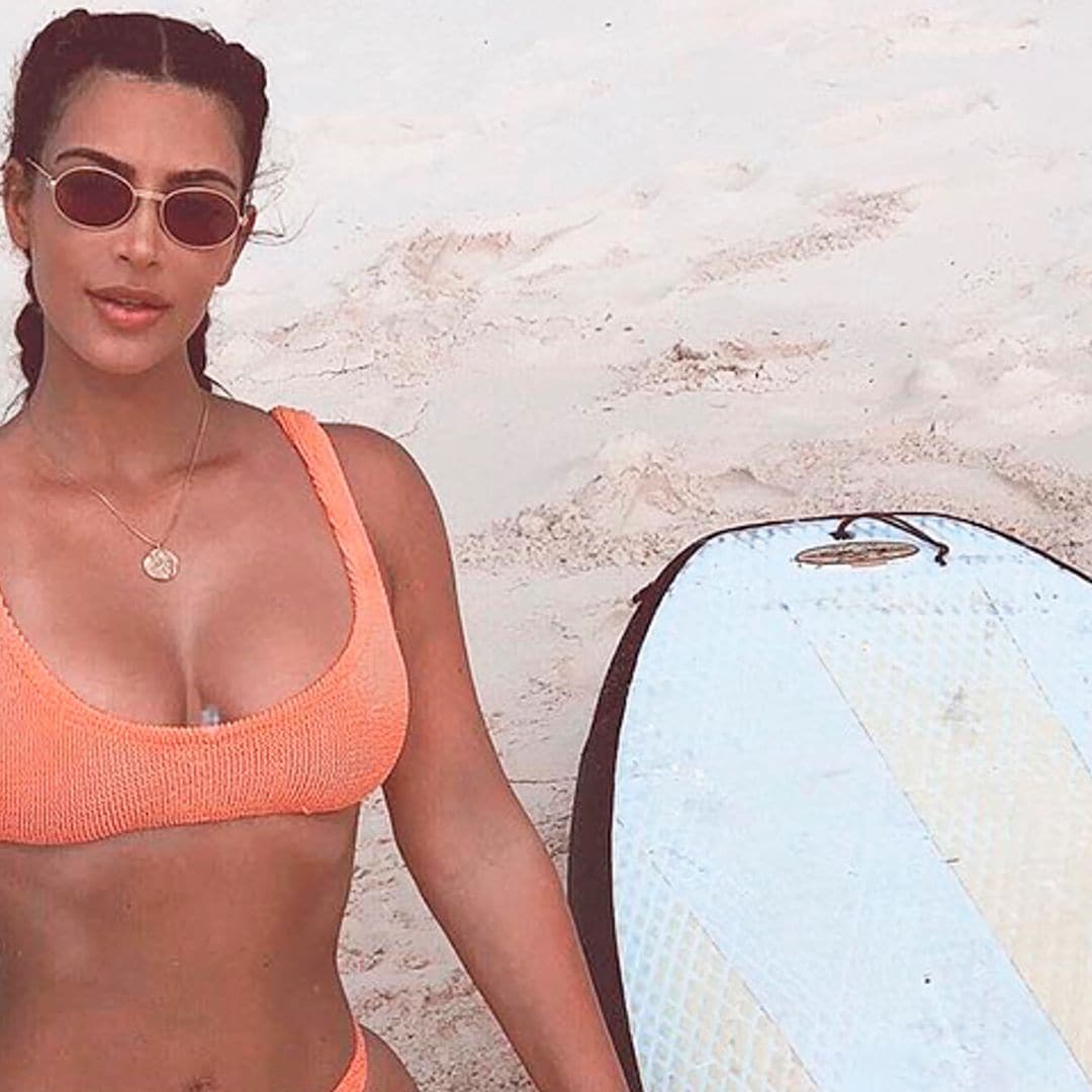 El peinado con trenzas para la playa aprobado por Kim Kardashian