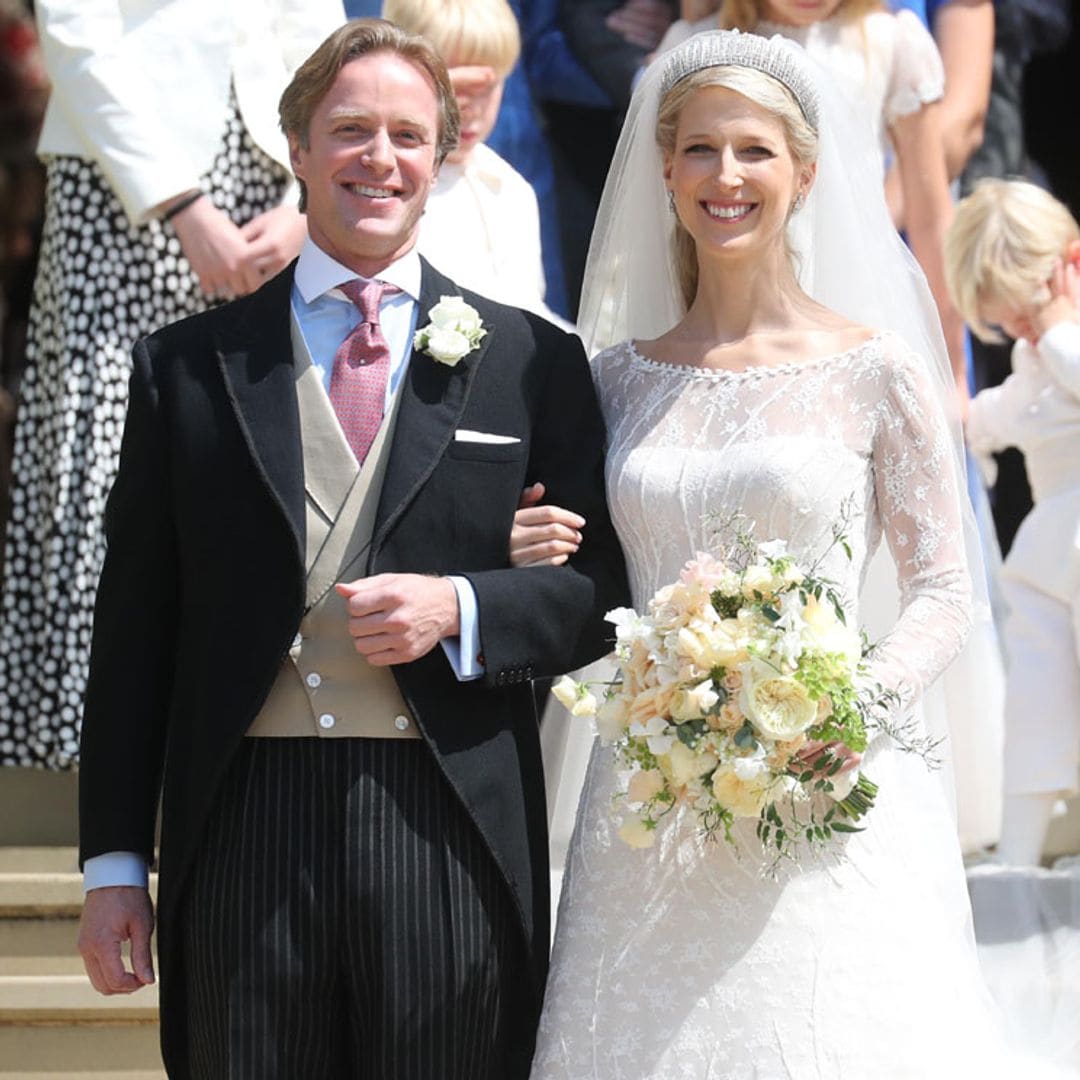 Todos los detalles del espectacular y romántico vestido de novia de Lady Gabriella Windsor