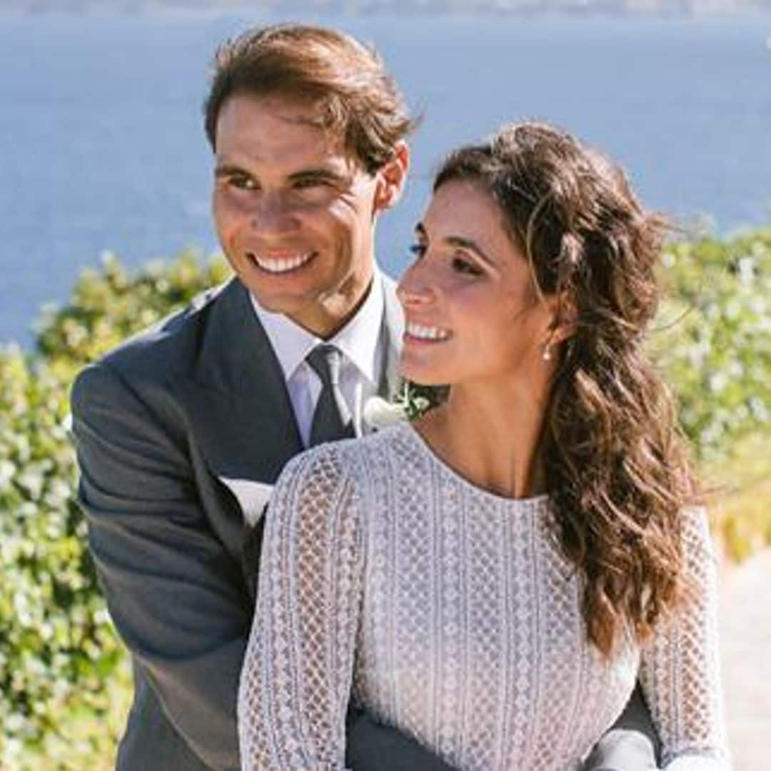 Rafa Nadal comparte la primera foto con su esposa y su bebé