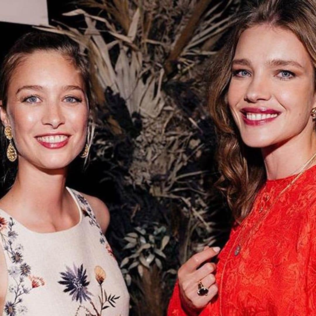 Beatrice Borromeo deslumbra entre supermodelos con su vestidazo bordado