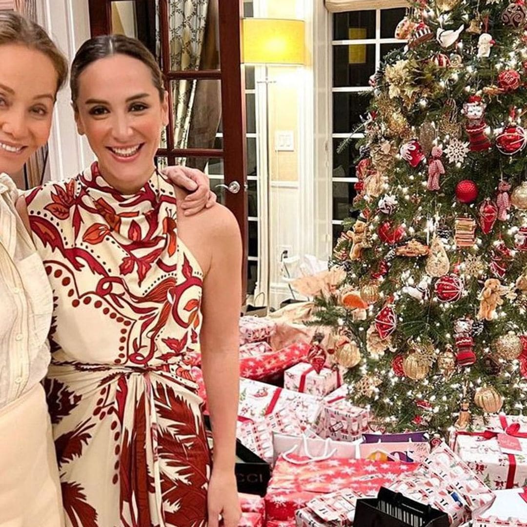 Tamara estrena un vestido de 'estrella cubana' para celebrar sus navidades en familia